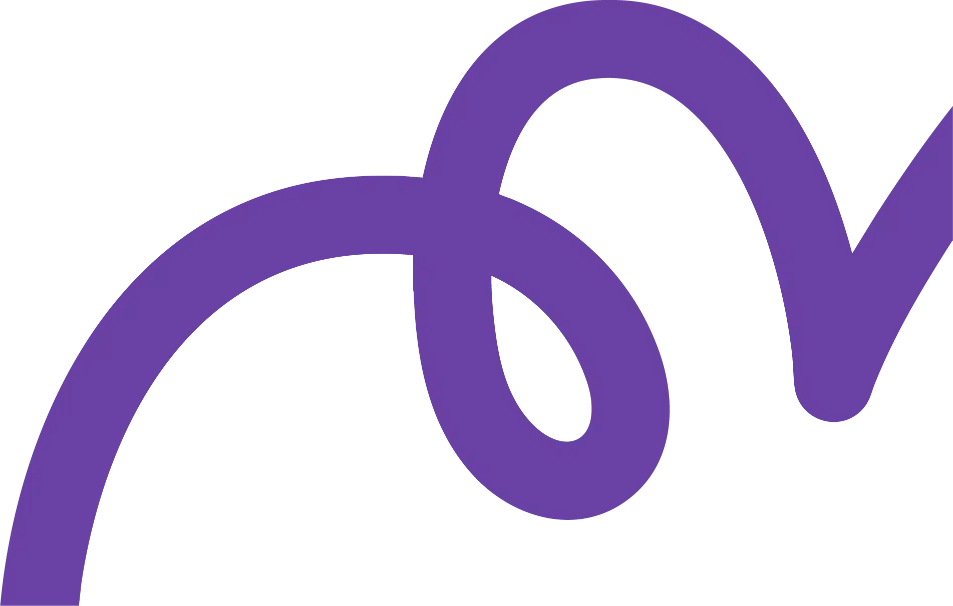 Squiggle Style 1 Purple