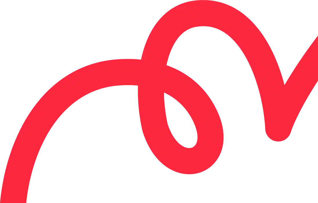 Squiggle Style 1 Red